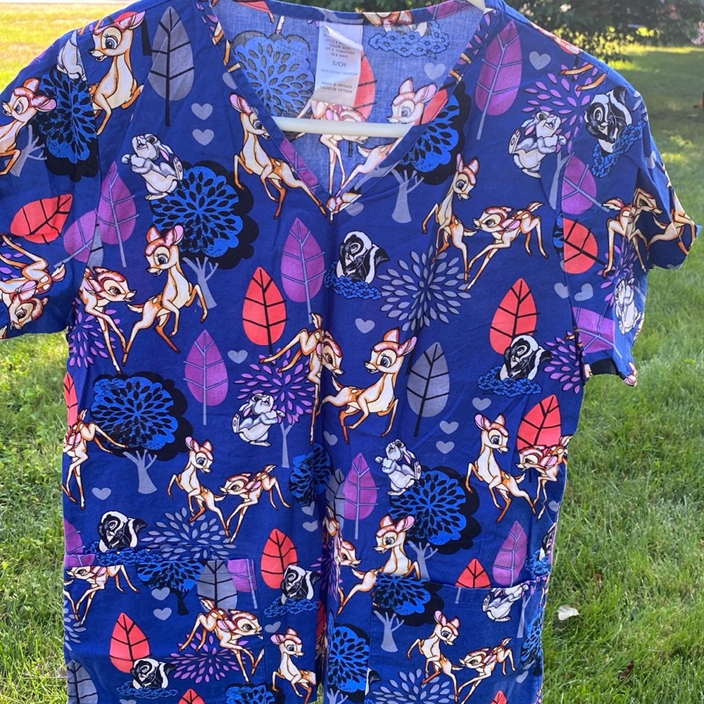 Small Disney Scrub Top